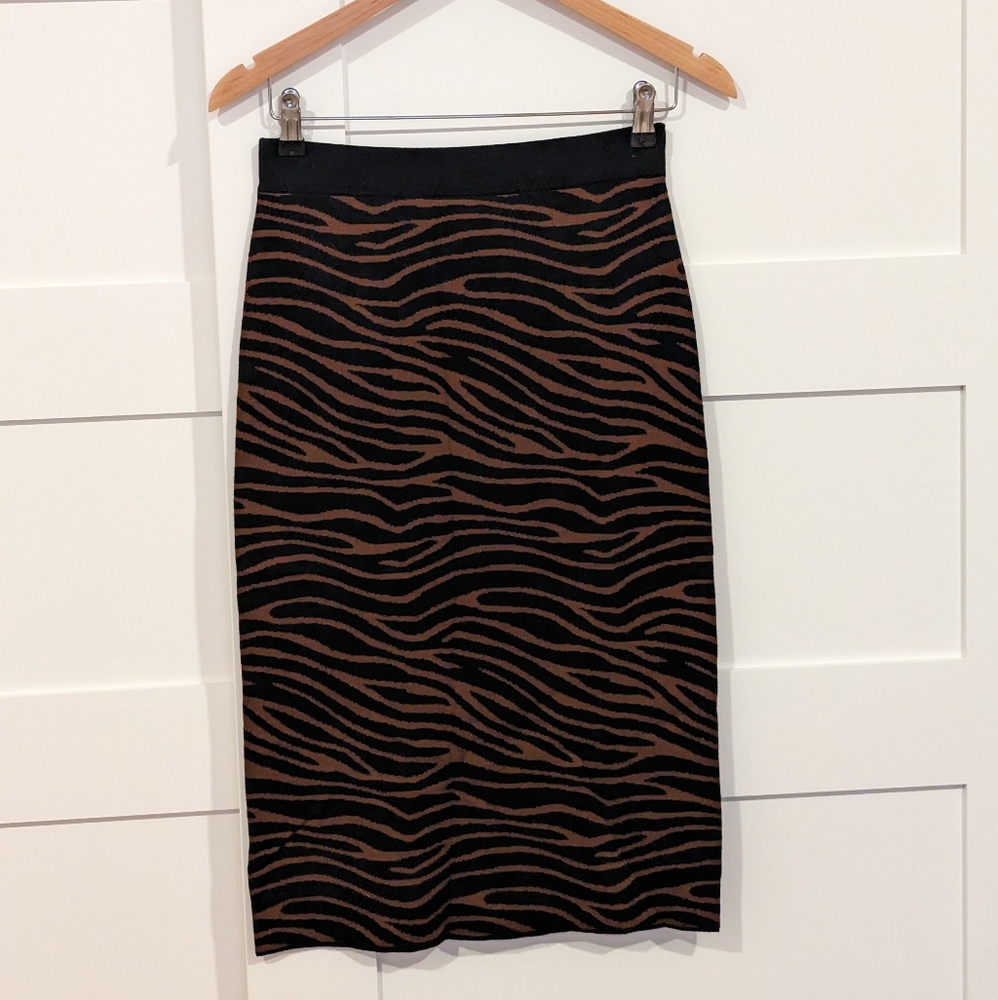 Weekend Max Mara Wool Knitted Skirt